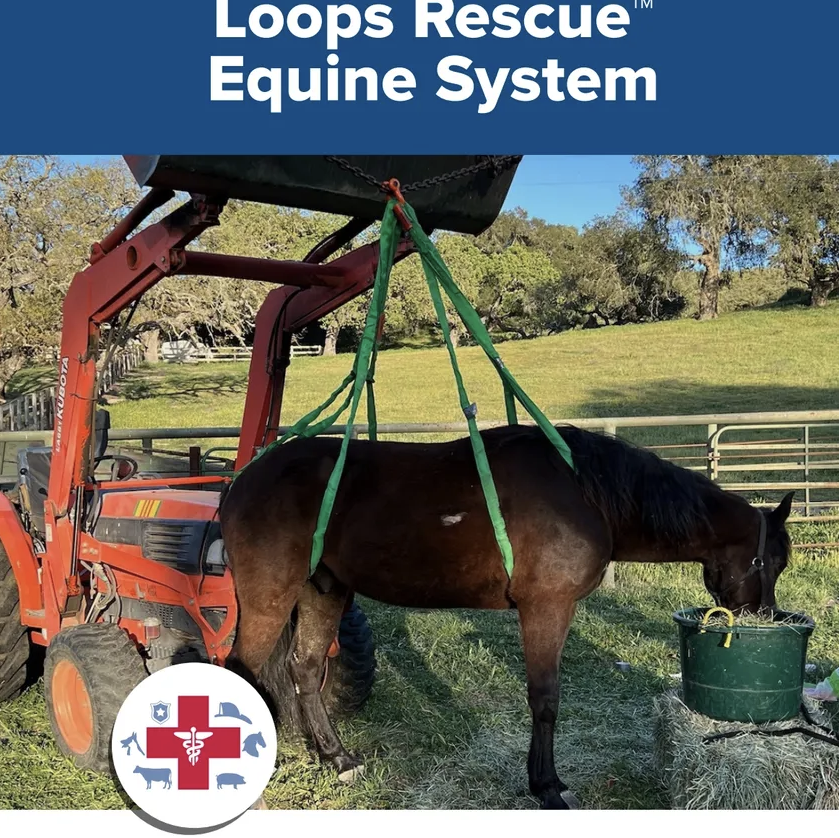 Technical Large Animal Rescue Loops Rescue System
